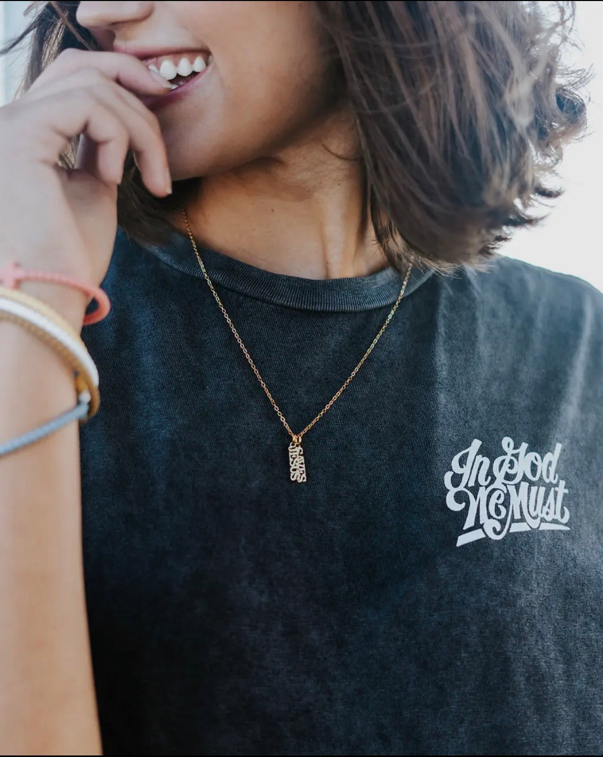 Jesus Saves Necklace