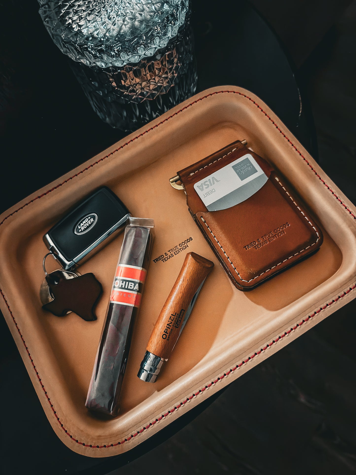 Leather Catch-All Tray