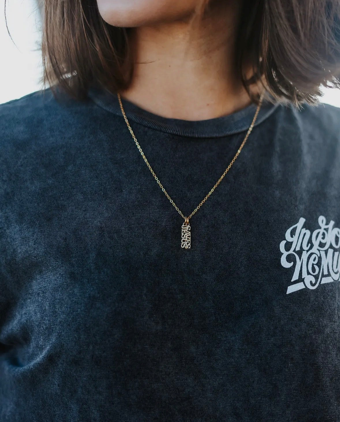 Jesus Saves Necklace