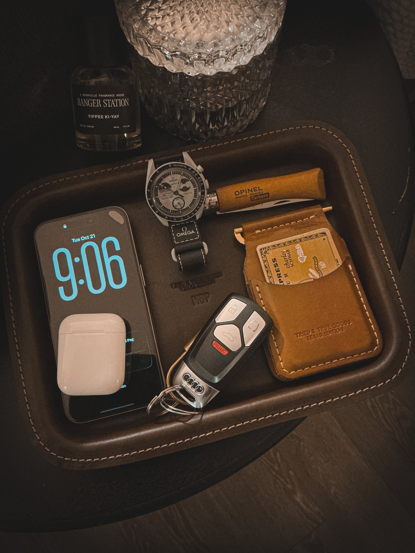 Leather Catch-All Tray