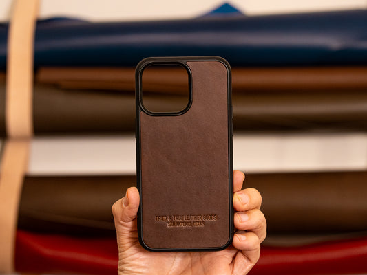 Leather iPhone Case