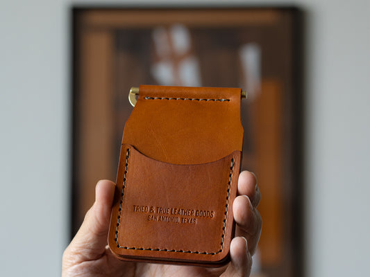 Wingman Leather & Brass Wallet