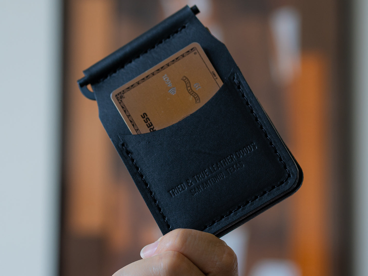 Wingman Leather & Brass Wallet